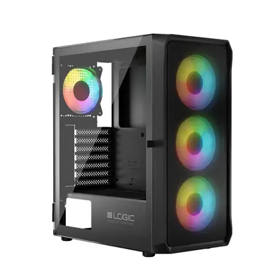 Logic Portos ARGB Midi Window Black – 2. kép