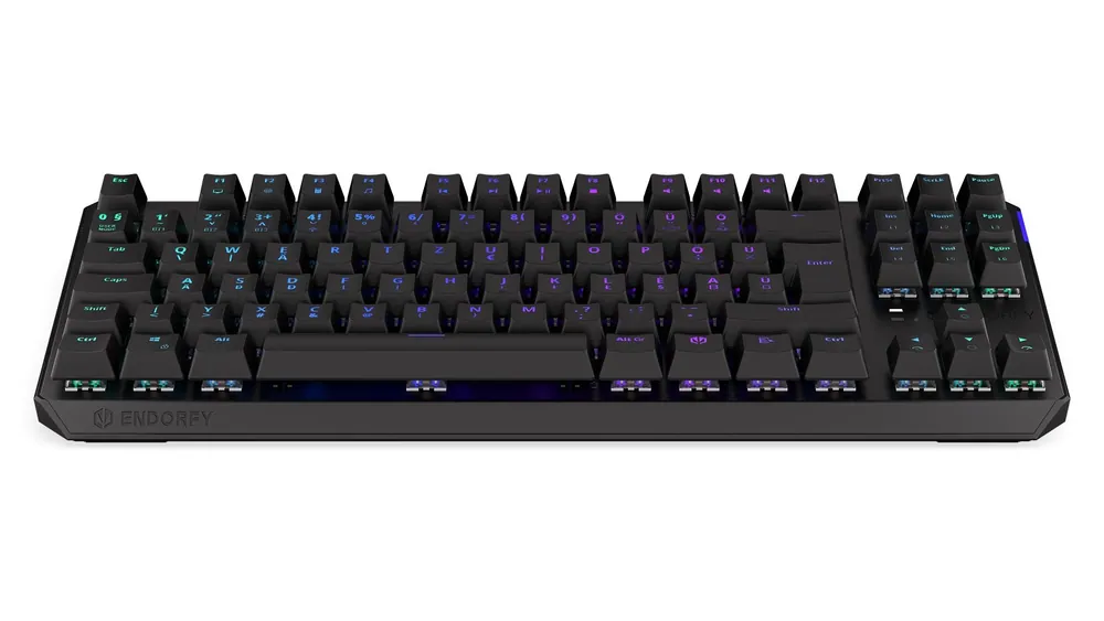 Endorfy Thock Kailh Box Red Switch RGB Gaming Mechanical Keyboard Black HU – 3. kép