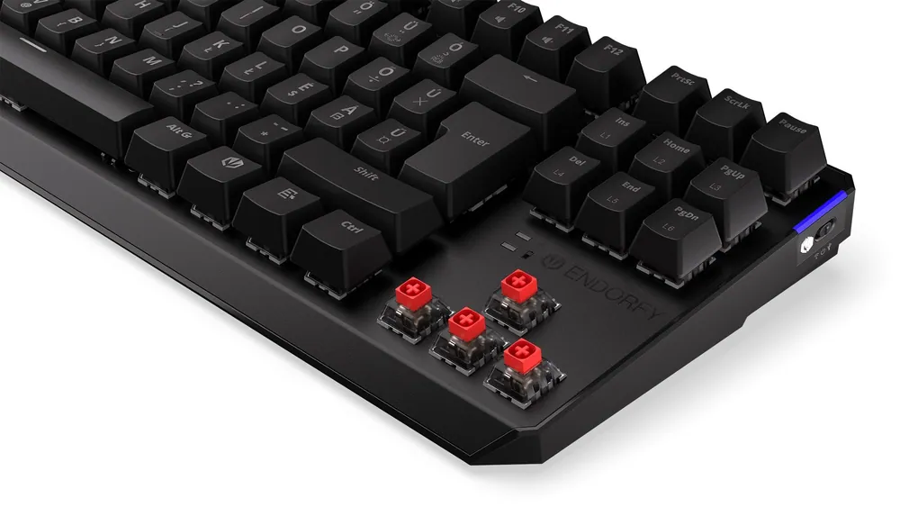 Endorfy Thock Kailh Box Red Switch RGB Gaming Mechanical Keyboard Black HU – 6. kép