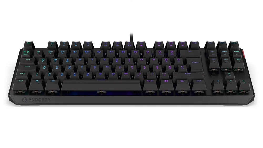 Endorfy Thock Kailh Red Switch RGB Gaming Mechanical Keyboard Black HU – 3. kép