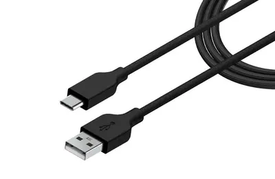 Genius ACC-A2CC-3A USB-A to USB-C 3A QC3.0 charging cable & data 1m Black – 2. kép