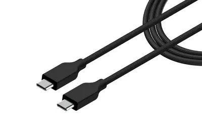 Genius ACC-C2CC-3A USB-C to USB-C 3A PD60W charging cable & data 1m Black – 2. kép