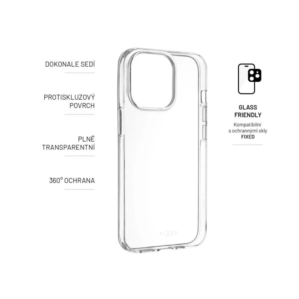 FIXED TPU gél tok Samsung Galaxy A05s-hez, átlátszó – 2. kép