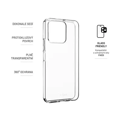 FIXED TPU gél tok Honor X6a-hoz, átlátszó – 2. kép