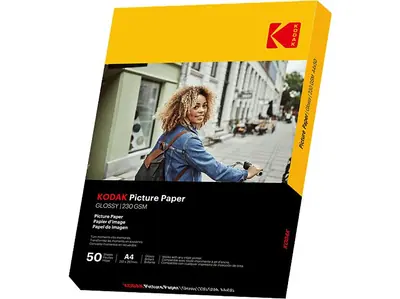 Kodak High Gloss 230g A4 50db Fényes Fotópapír – 2. kép