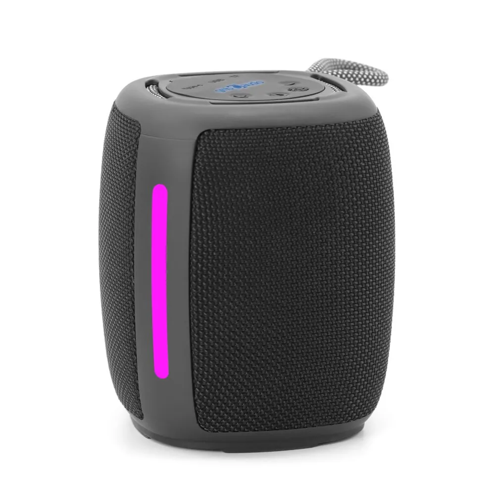 Gembird SPK-BT-LED-03-BK Bluetooth Speaker Black – 8. kép