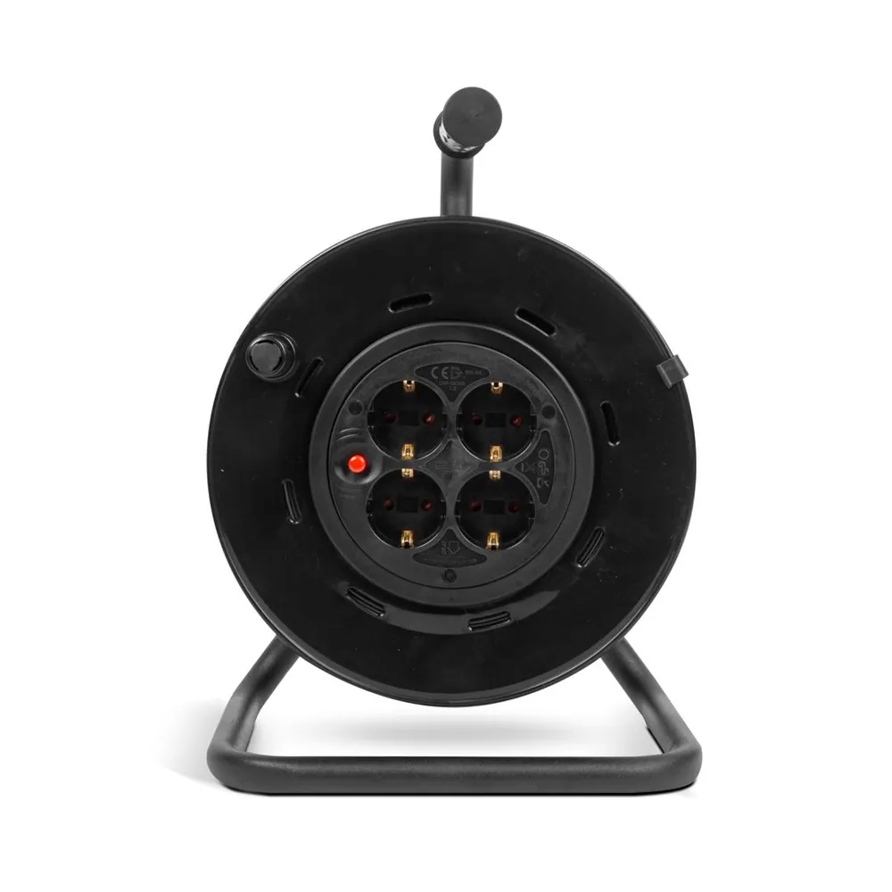 Delight Hálózati Elosztó 4DIN 25m Black – 2. kép