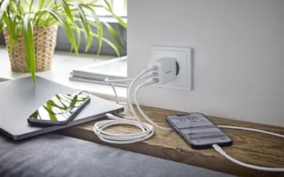 Intenso W65ACC GaN Power Adapter White – 2. kép