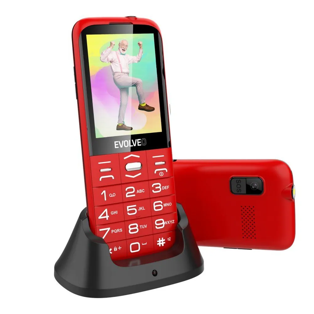 Evolveo EasyPhone XO Red – 4. kép