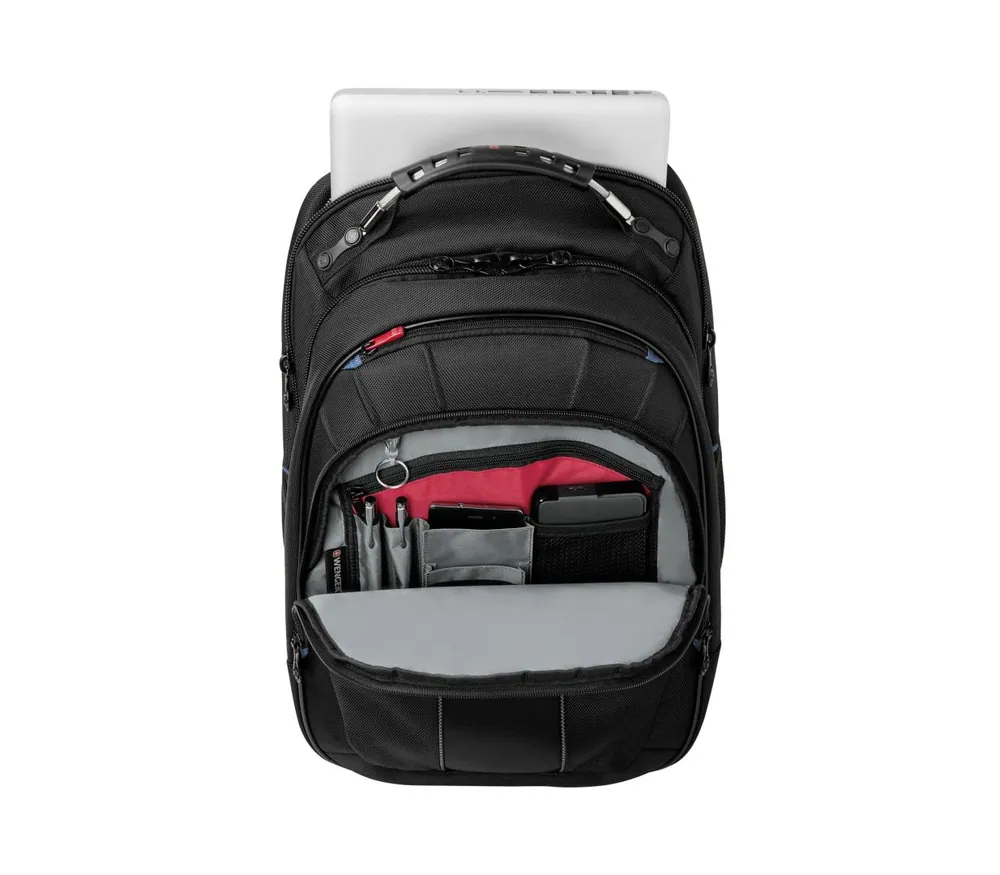 Wenger Carbon Laptop Backpack 17" Black – 5. kép