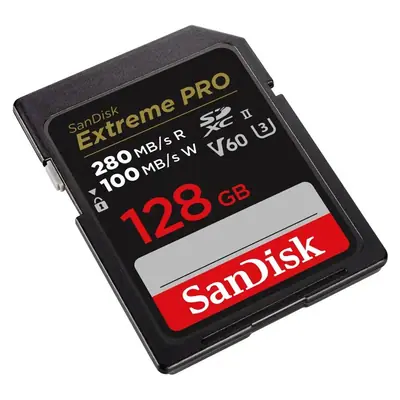 Sandisk 128GB SDXC Extreme Pro Class 10 U3 UHS-II V60 – 2. kép