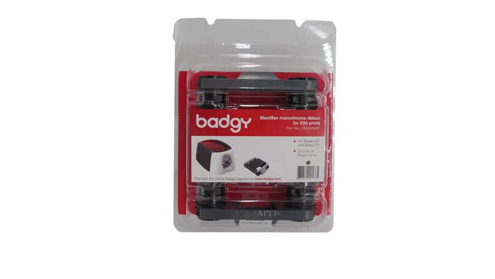 Badgy CBGR0500F Evolis BLACKFLEX Monochrome Ribbon – 2. kép
