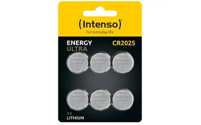 Intenso CR2025 Lítium Gombelem 6db/csomag
