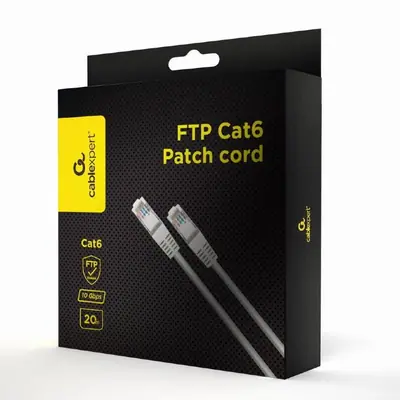 Gembird CAT6 FTP Patch Cable 20m Grey – 2. kép