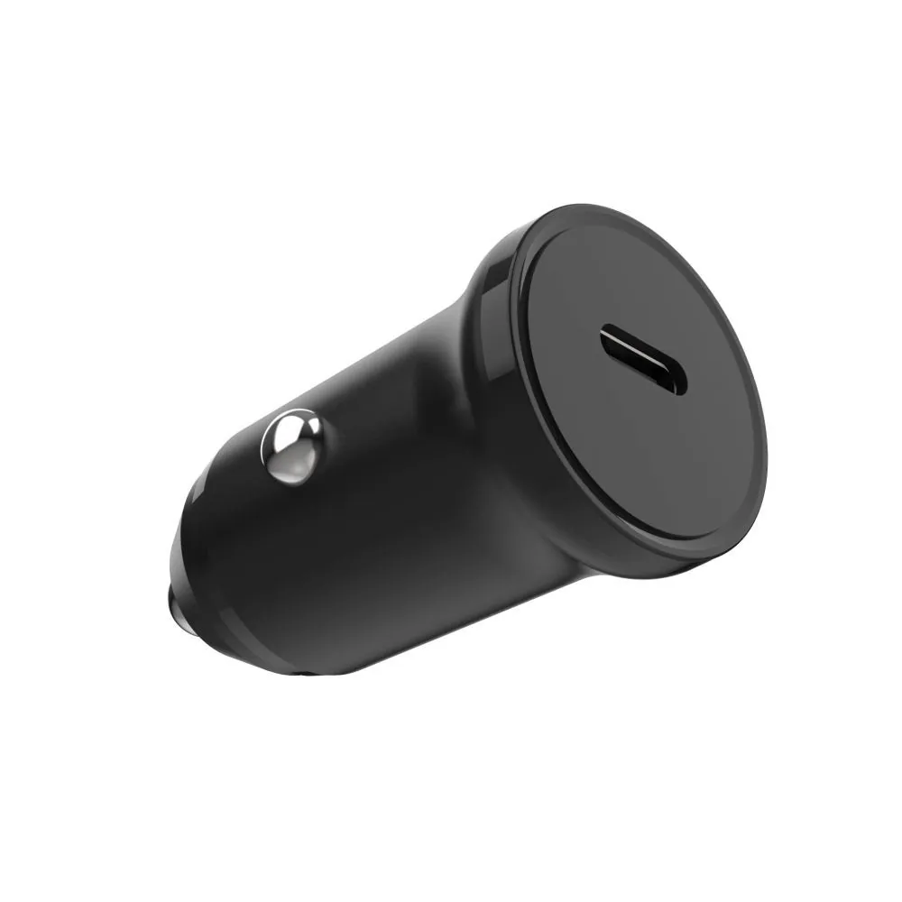 FIXED USB-C 12/24V-os autós töltő, 20W, PD3.0, 1 m USB-C kábellel, fekete – 4. kép