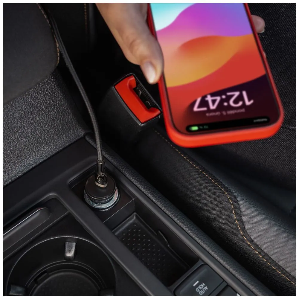 FIXED USB-C 12/24V-os autós töltő, 20W, PD3.0, 1 m USB-C kábellel, fekete – 9. kép