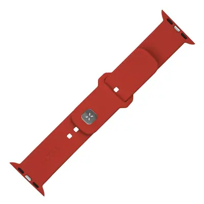 FIXED Sporty szilikon szíj az Apple Watch Ultra 49mm-es okosórákhoz , piros – 2. kép