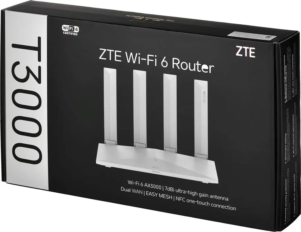 ZTE T3000 WiFi 6 Router – 8. kép