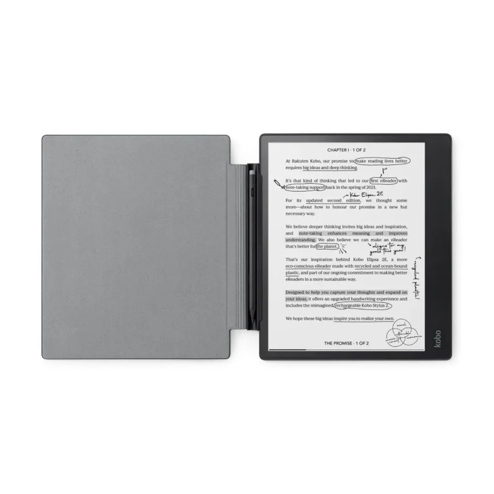 Kobo Elipsa 2E SleepCover Black – 3. kép