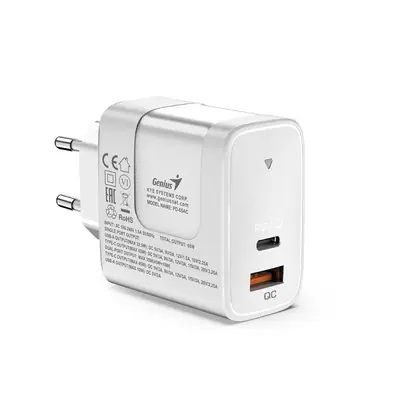 Genius PD-65AC Wall Charger White – 2. kép