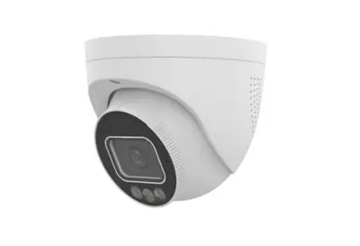 Uniview Prime 5MP Tri-Guard 2.0 turret dómkamera, 2.8mm fix objektívvel, mikrofonnal és hangszóróval
