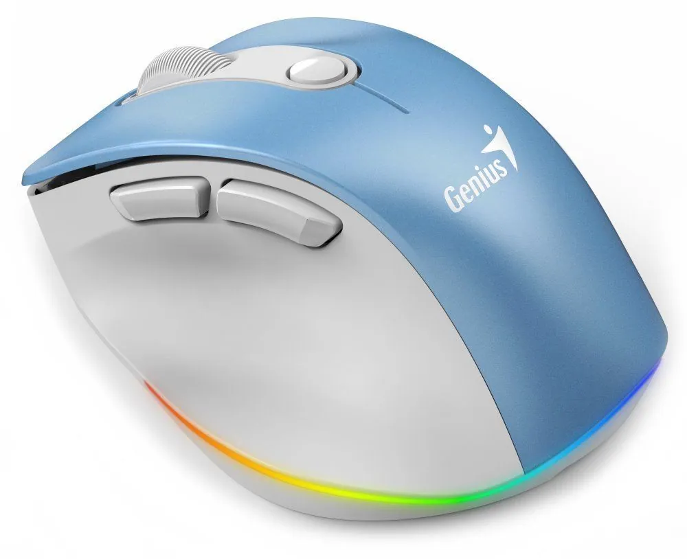 Genius Ergo 9000S Pro Wireless mouse Light Blue – 3. kép