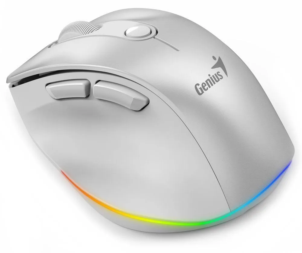 Genius Ergo 9000S Pro Wireless mouse Pearl White – 3. kép
