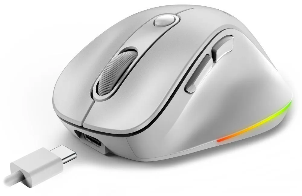 Genius Ergo 9000S Pro Wireless mouse Pearl White – 4. kép