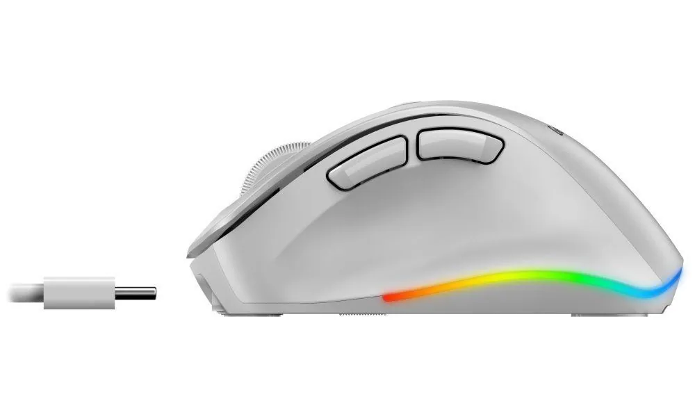 Genius Ergo 9000S Pro Wireless mouse Pearl White – 5. kép