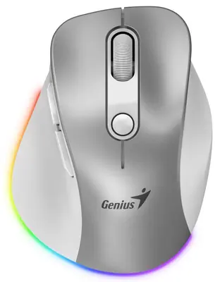Genius Ergo 9000S Pro Wireless mouse Silver