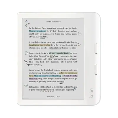 Kobo Libra Colour 7" E-book olvasó 32GB White – 2. kép