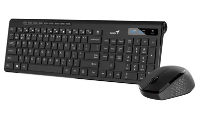 Genius SlimStar 8230 Wireless Bluetooth Keyboard Combo Black HU – 2. kép