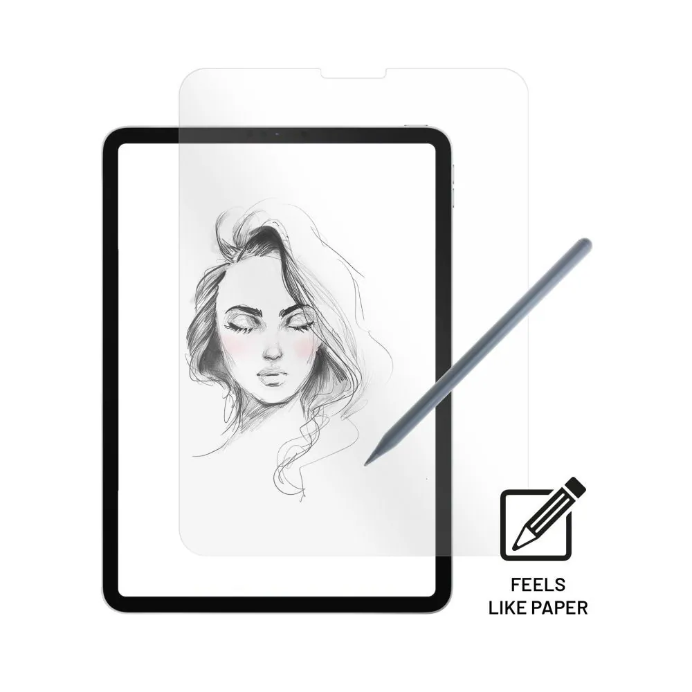 FIXED PaperGlass edzett üveg képernyő védő fólia Apple iPad Air 10.9" (2024)-hez, papír felületét utánozza, FIXGTP-1322 – 2. kép
