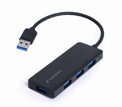 Gembird 4-portos USB 3.1 HUB Black – 2. kép