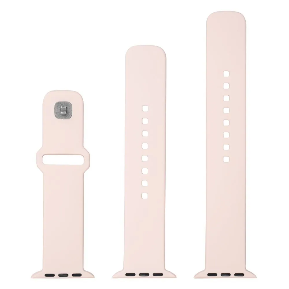 FIXED szilikon sportos óraszíj Apple Watch 38/40/41mm-es okosórához, rózsaszín – 3. kép