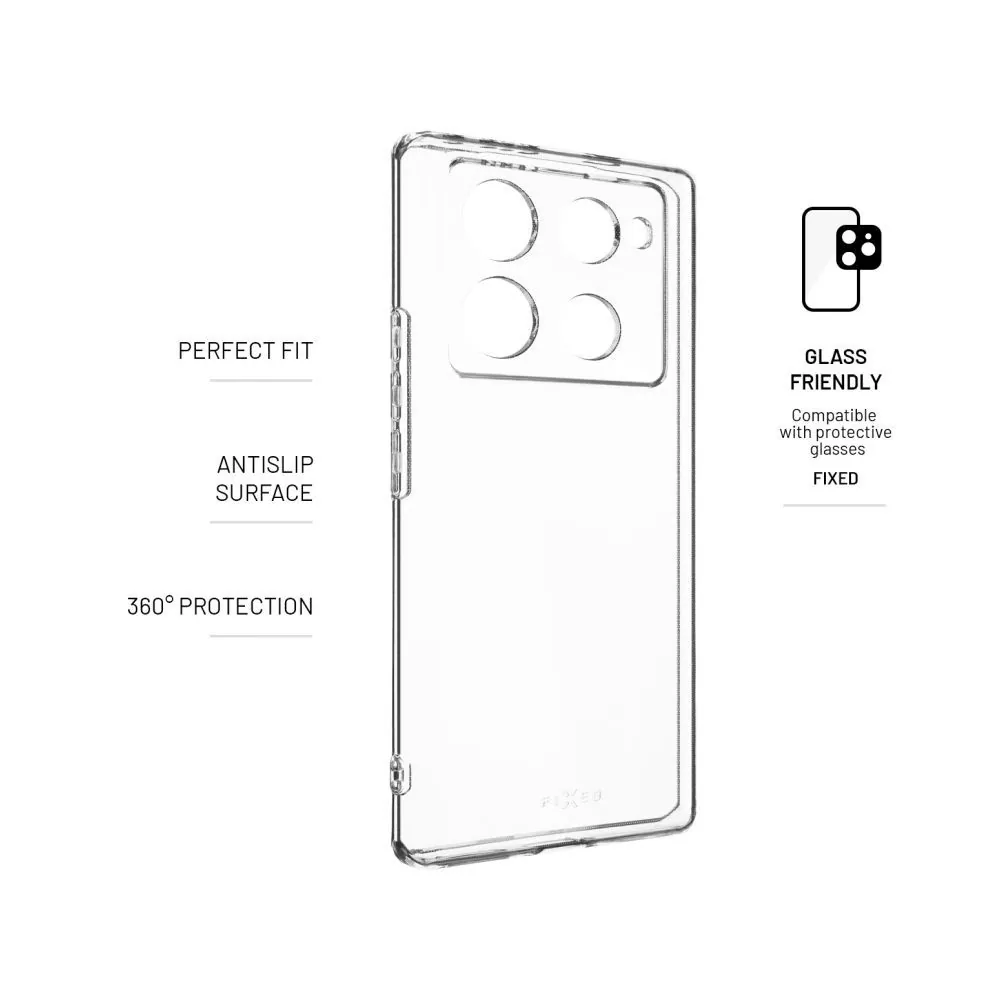 FIXED Story TPU gél tok Infinix Note 40 Pro 4G/Pro 5G/Pro+ 5G átlátszó FIXTCC-1309 – 2. kép