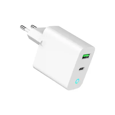 Gembird 2-Port 20W USB Fast Charger White – 2. kép
