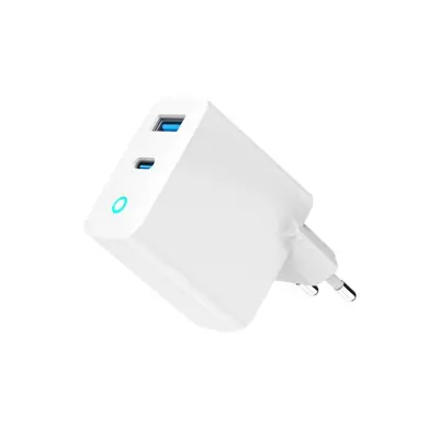 Gembird 2-Port 65W USB Fast Charger White – 2. kép