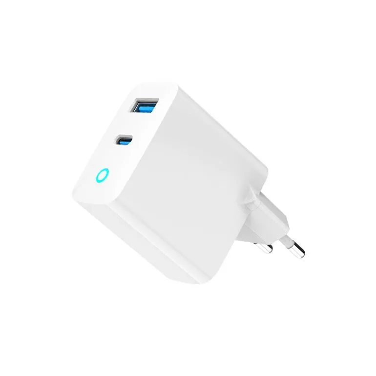 Gembird 2-Port 65W USB Fast Charger White – 2. kép