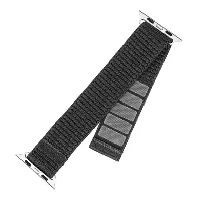 FIXED nylon sportos óraszíj Apple Watch Ultra 49mm-es okosórához, sötétszürke FIXNST2-1029-GR – 2. kép