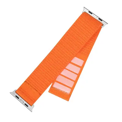 FIXED nylon sportos óraszíj Apple Watch Ultra 49mm-es okosórához, narancssárga FIXNST2-1029-OR – 2. kép