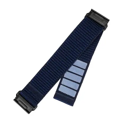 FIXED nylon sportos óraszíj Garmin QuickFit 22mm-es okosórához, sötétkék FIXNST2-QF22mm-DBL – 2. kép