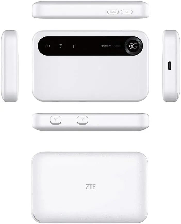 ZTE U50 5G Mobile Router White – 2. kép