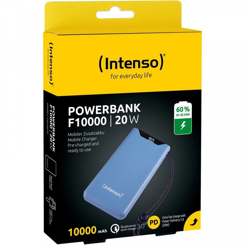 Intenso F10000 10000mAh Powerbank Blue – 5. kép