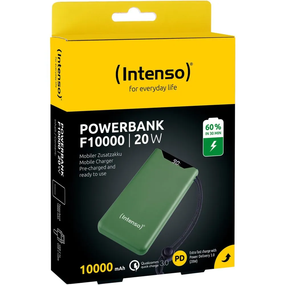 Intenso F10000 10000mAh Powerbank Green – 5. kép