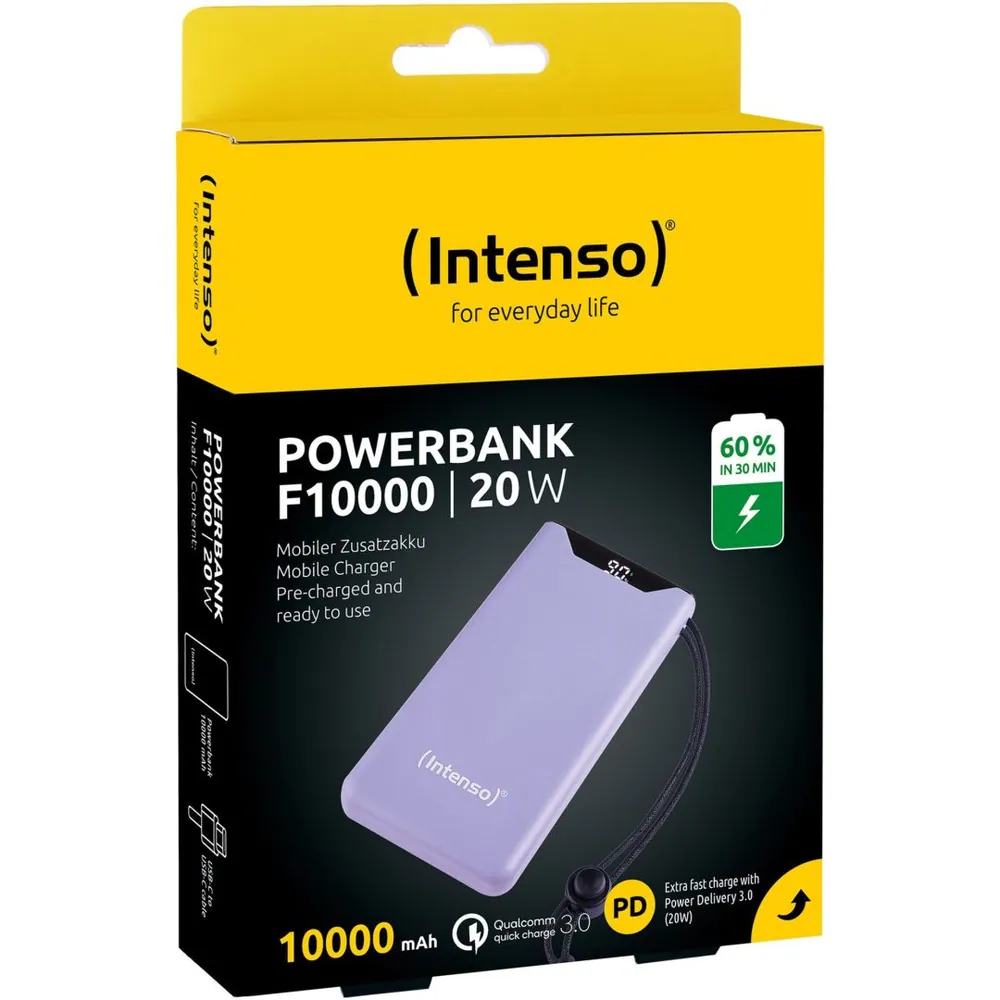 Intenso F10000 10000mAh Powerbank Purple – 5. kép