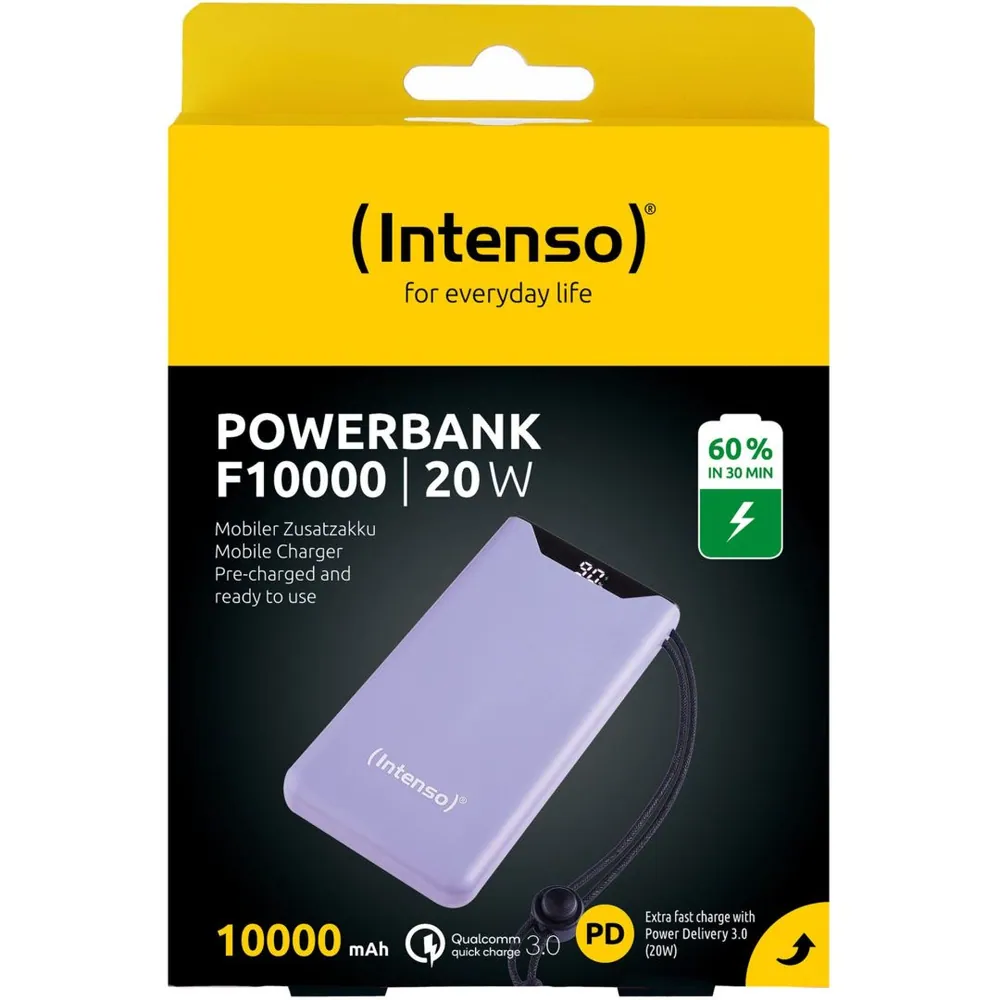 Intenso F10000 10000mAh Powerbank Purple – 6. kép