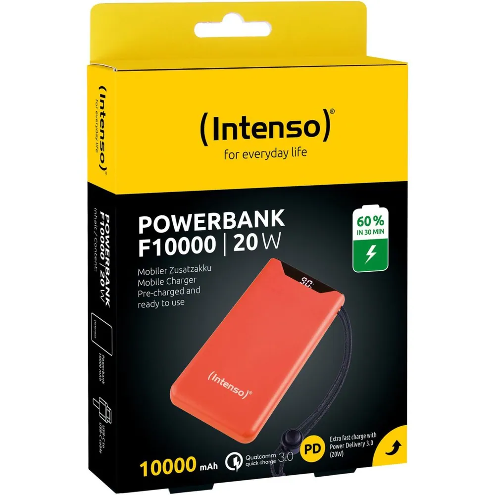Intenso F10000 10000mAh Powerbank Orange – 5. kép