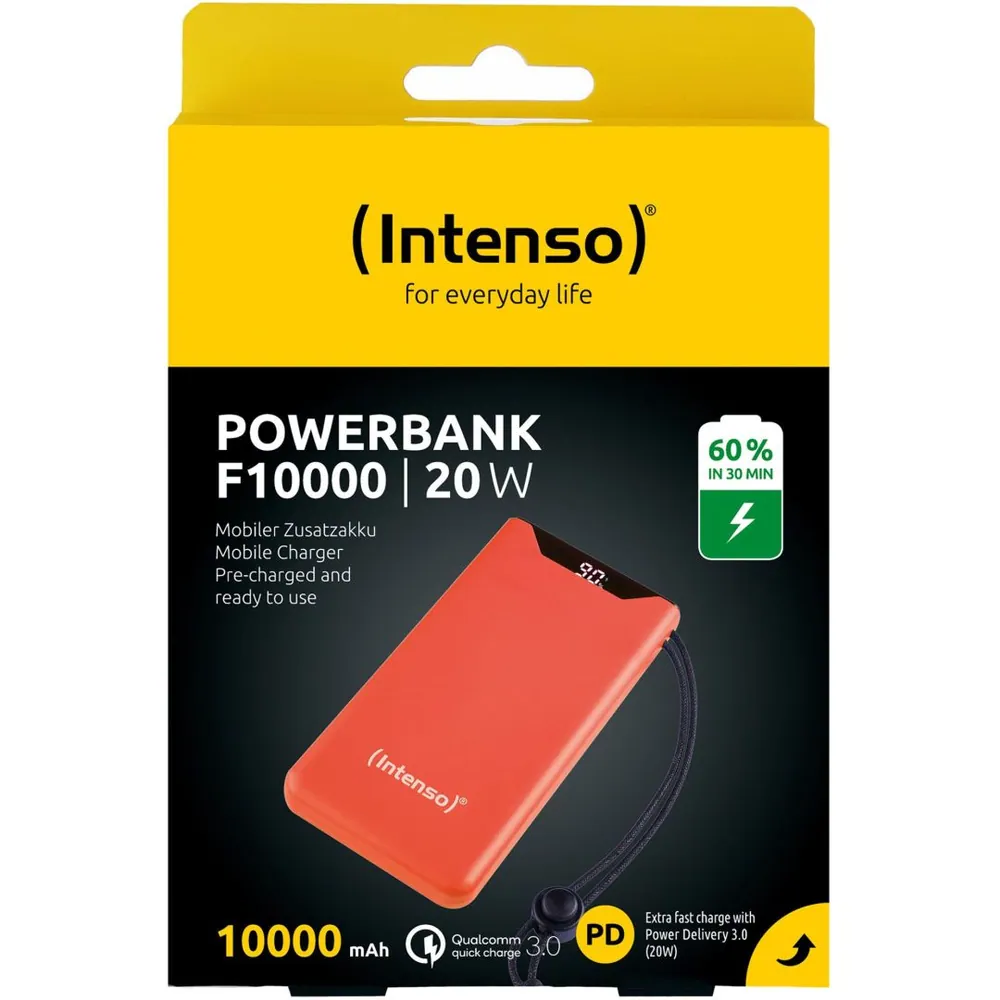 Intenso F10000 10000mAh Powerbank Orange – 6. kép