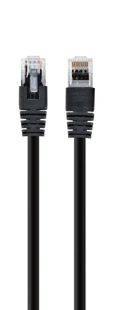 UTP patch kábel   7.5m CAT5.E Gembird PP12-7.5M/BK fekete – 2. kép